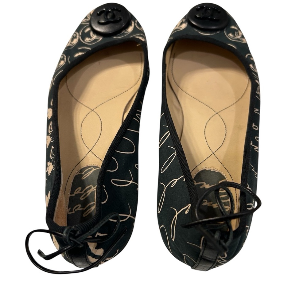 Vintage Chanel Ballet Flats – Women’s Size 39 – Made in Italy - Picture 3 of 5